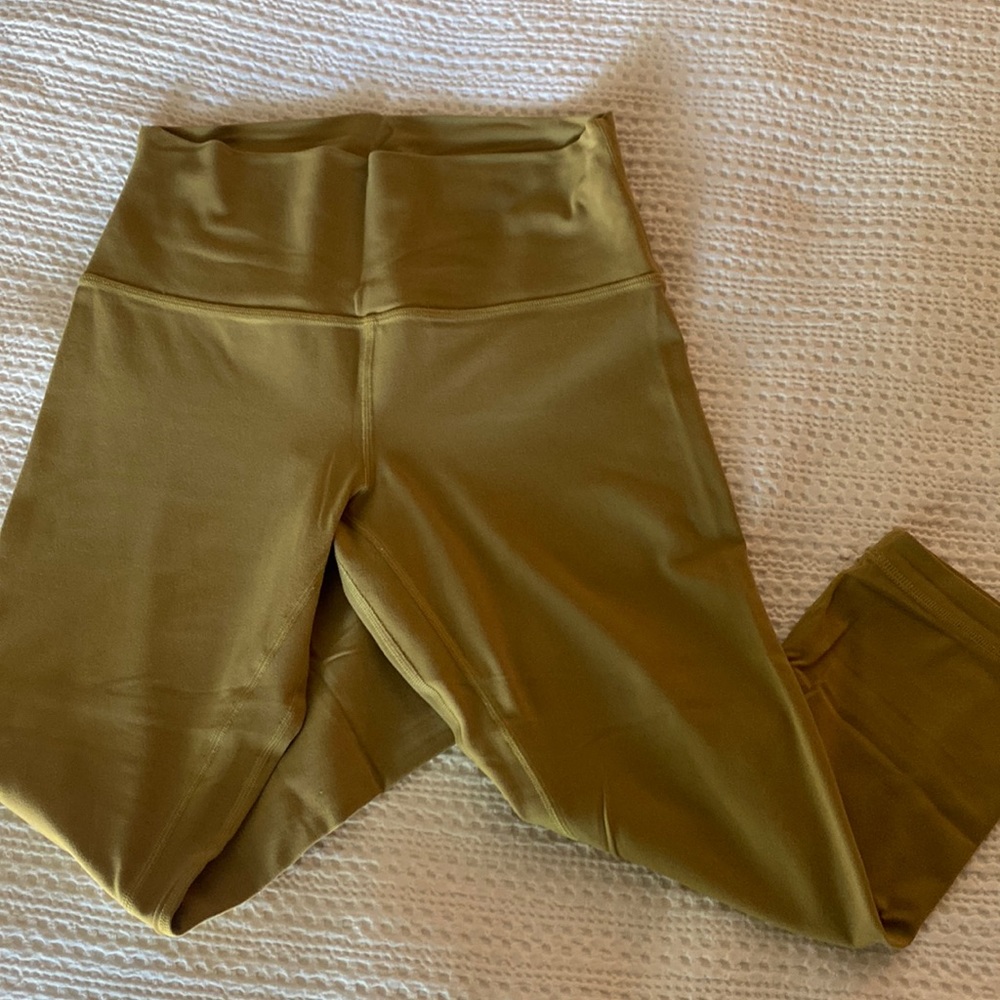 Lululemon Align Crop, olive sz 8